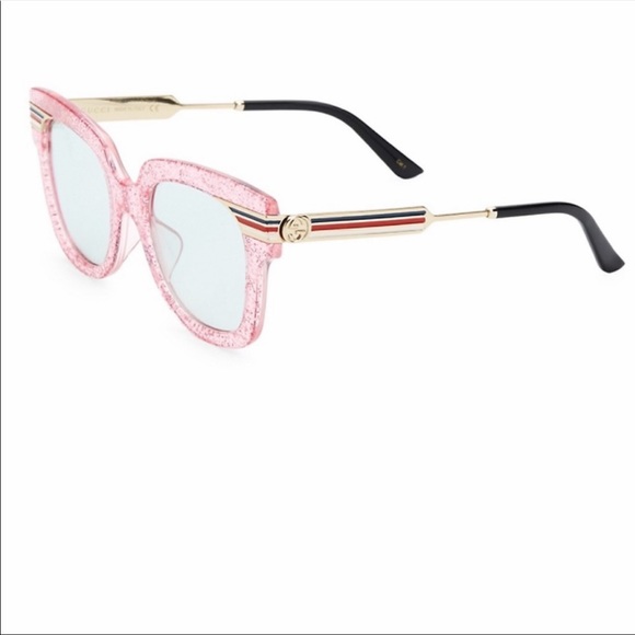 GUCCI Pink Glitter Sunglasses 🕶 - Picture 11 of 11